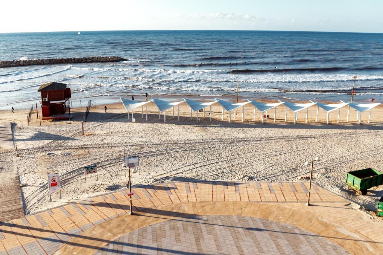 Ferienwohnung Sunny Sea View Studio Herzelia Exterior foto