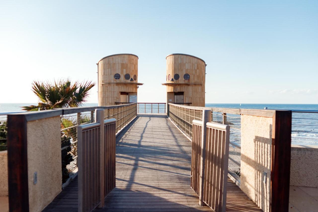 Ferienwohnung Sunny Sea View Studio Herzelia Exterior foto